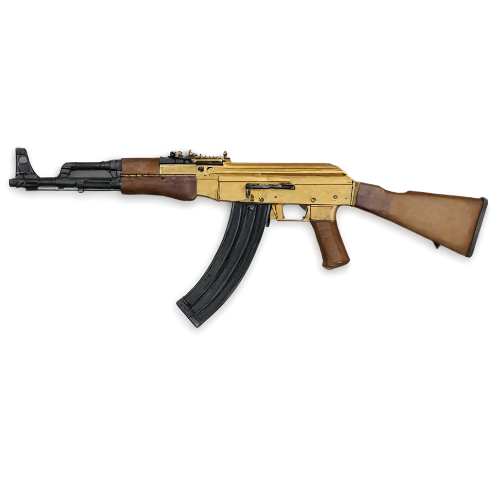 AK47-Gold-PNG-Image-Enhance-Your-Designs-with-HighQuality-Graphics
