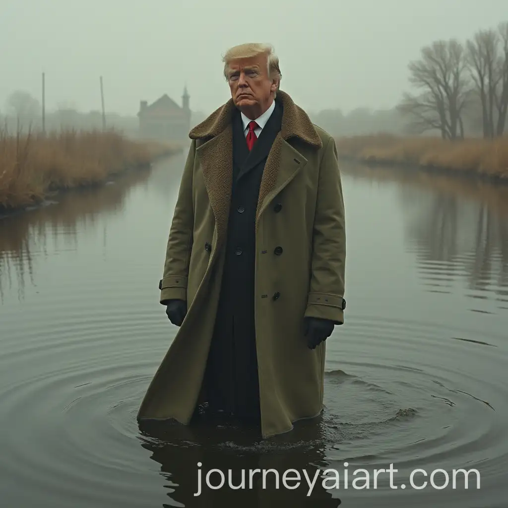 Conceptual-Art-Inspired-Trench-Coat-with-Political-Statements-on-Trump-and-the-2024-Campaign