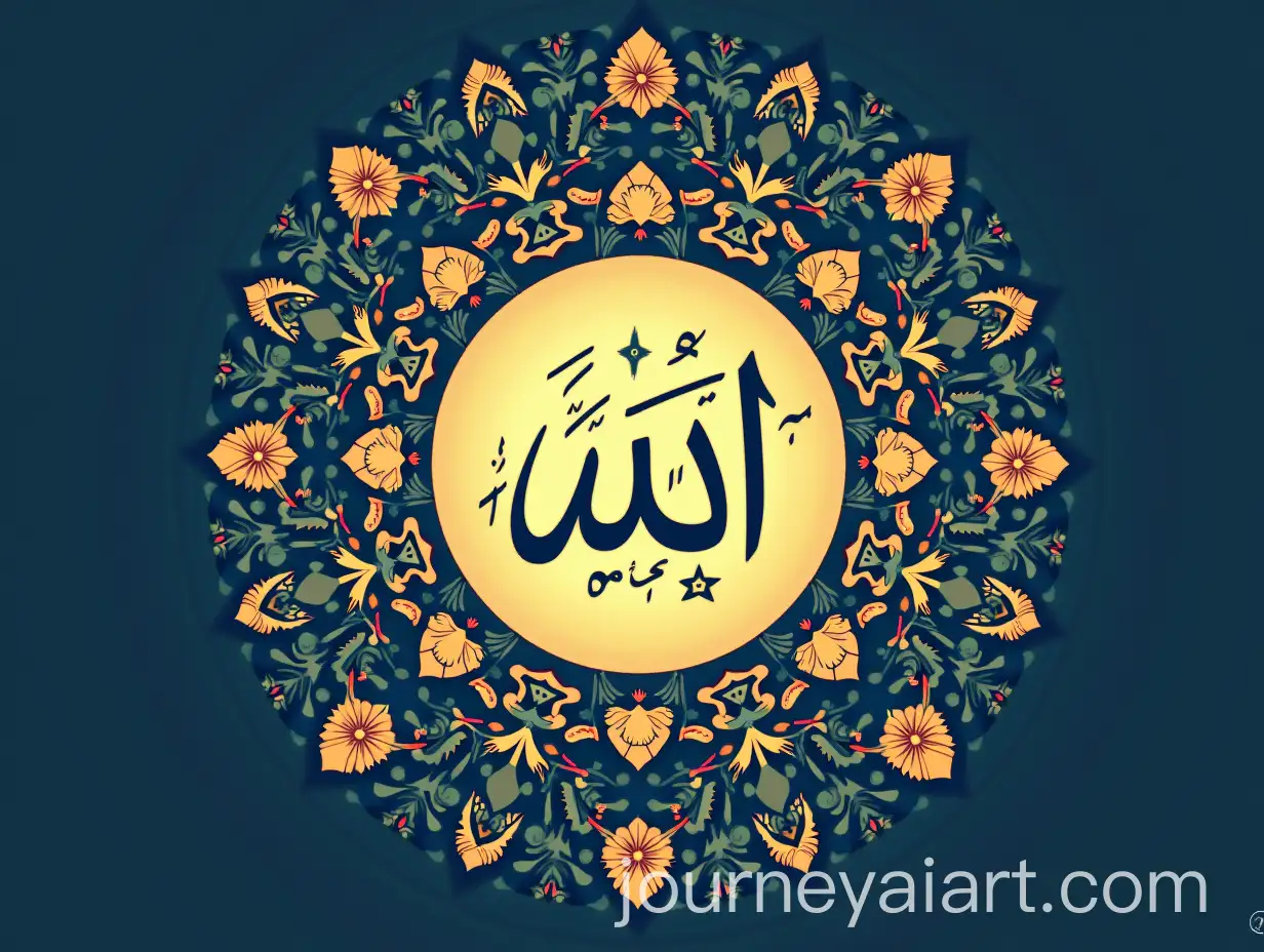 Religious-Poetry-App-Splash-Screen-with-Allahs-Name-and-14-Innocents-in-Persian