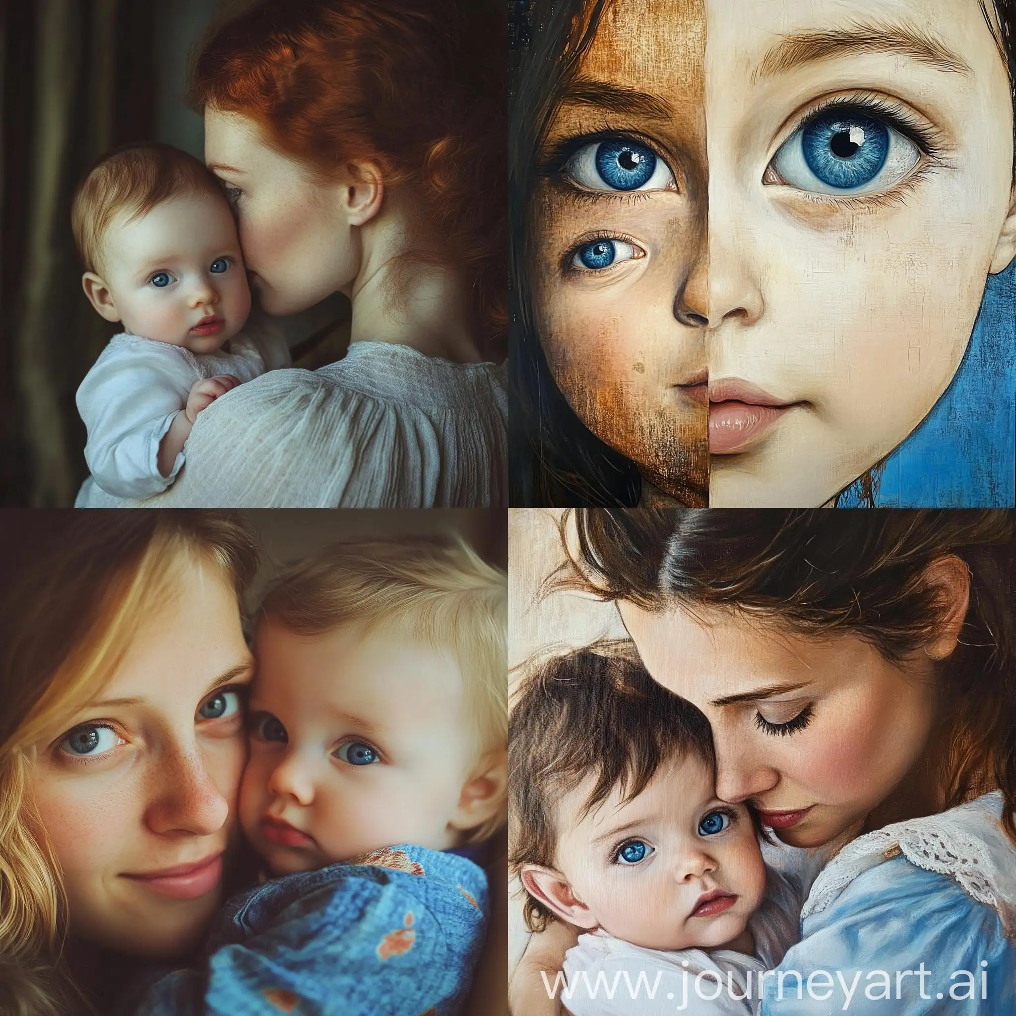 Mother-Holding-BlueEyed-Baby