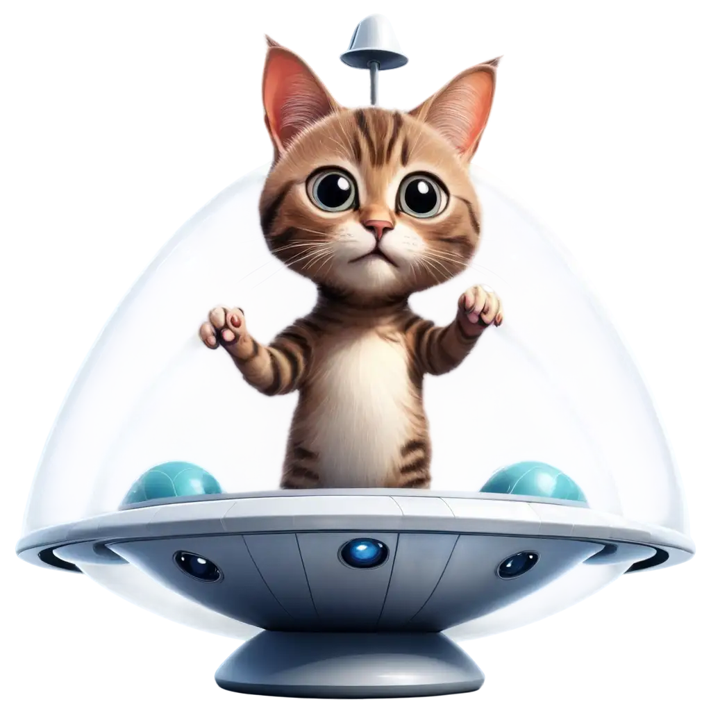 Alien-Cat-in-Spaceship-PNG-Cute-Illustration-of-an-Extraterrestrial-Feline-Pilot