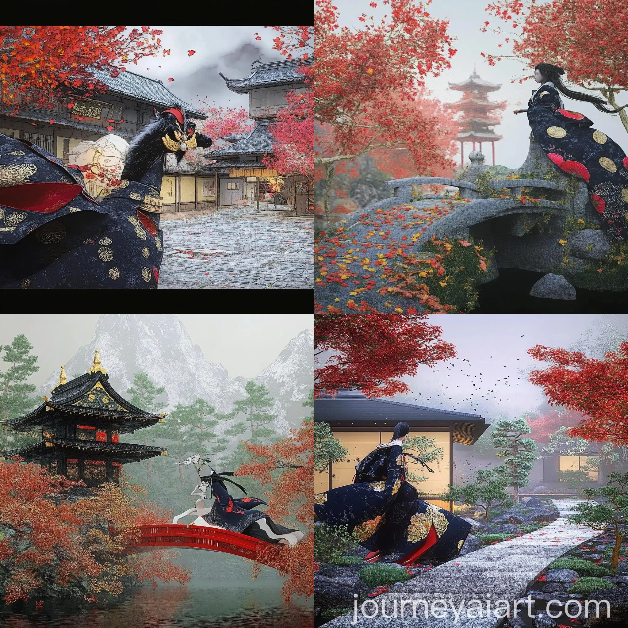 Japanese-Style-Urban-Landscape-in-Muted-Tones