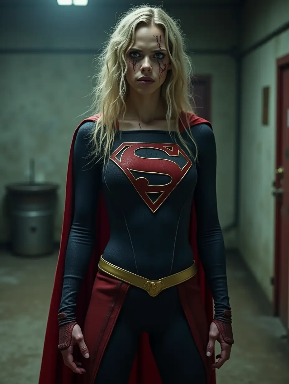 Milly-Alcock-as-Young-Bizarro-Supergirl-in-Abandoned-Laboratory