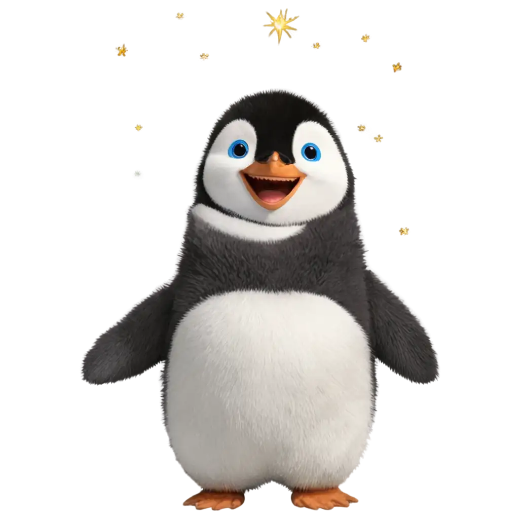 Happy-Penguin-PNG-Image-HighQuality-and-Versatile-for-Multiple-Uses