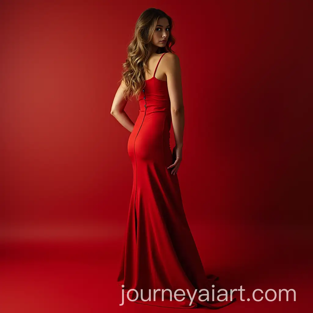 Woman-in-Red-Portrait-Artwork