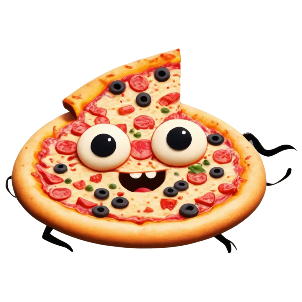 Heroic-Comic-Pizza-with-Eyes-and-Legs-PNG-Image-for-Creative-Uses