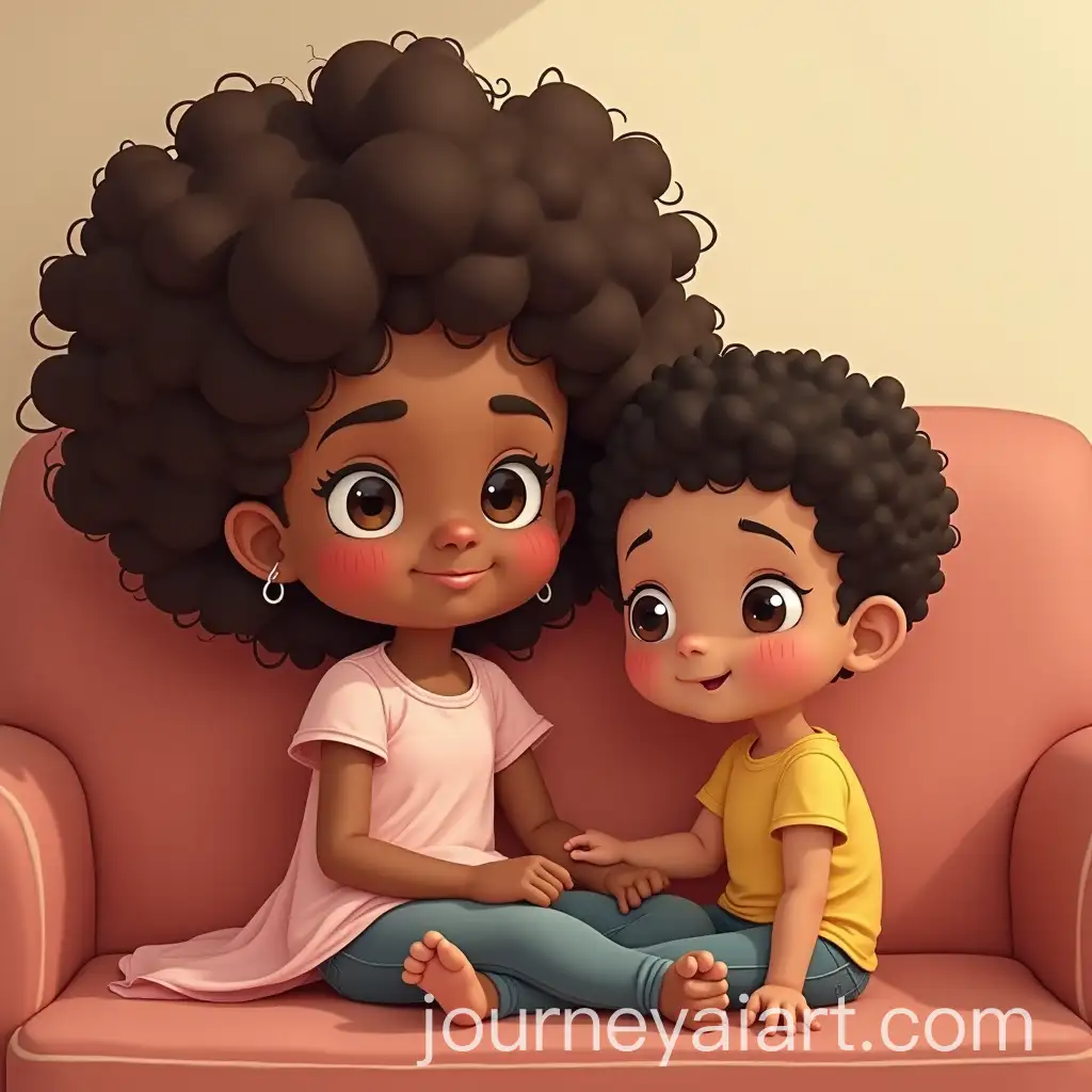 Latino-Children-Playing-on-FurnitureAI-Art-Prompt-Expansion-in-Anime-Style