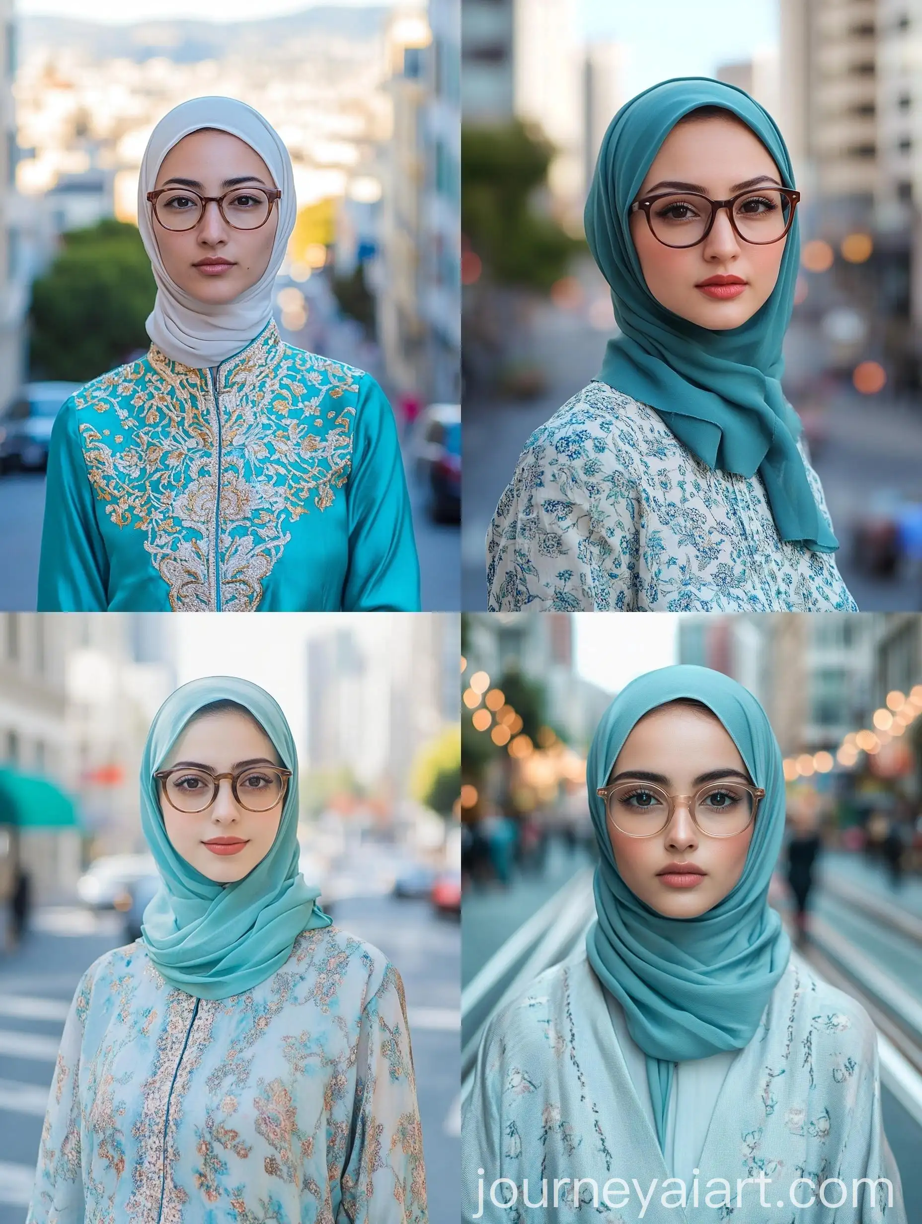 Muslim-Woman-in-Hijab-and-Glasses-at-San-Francisco-Renaissance-Celebration