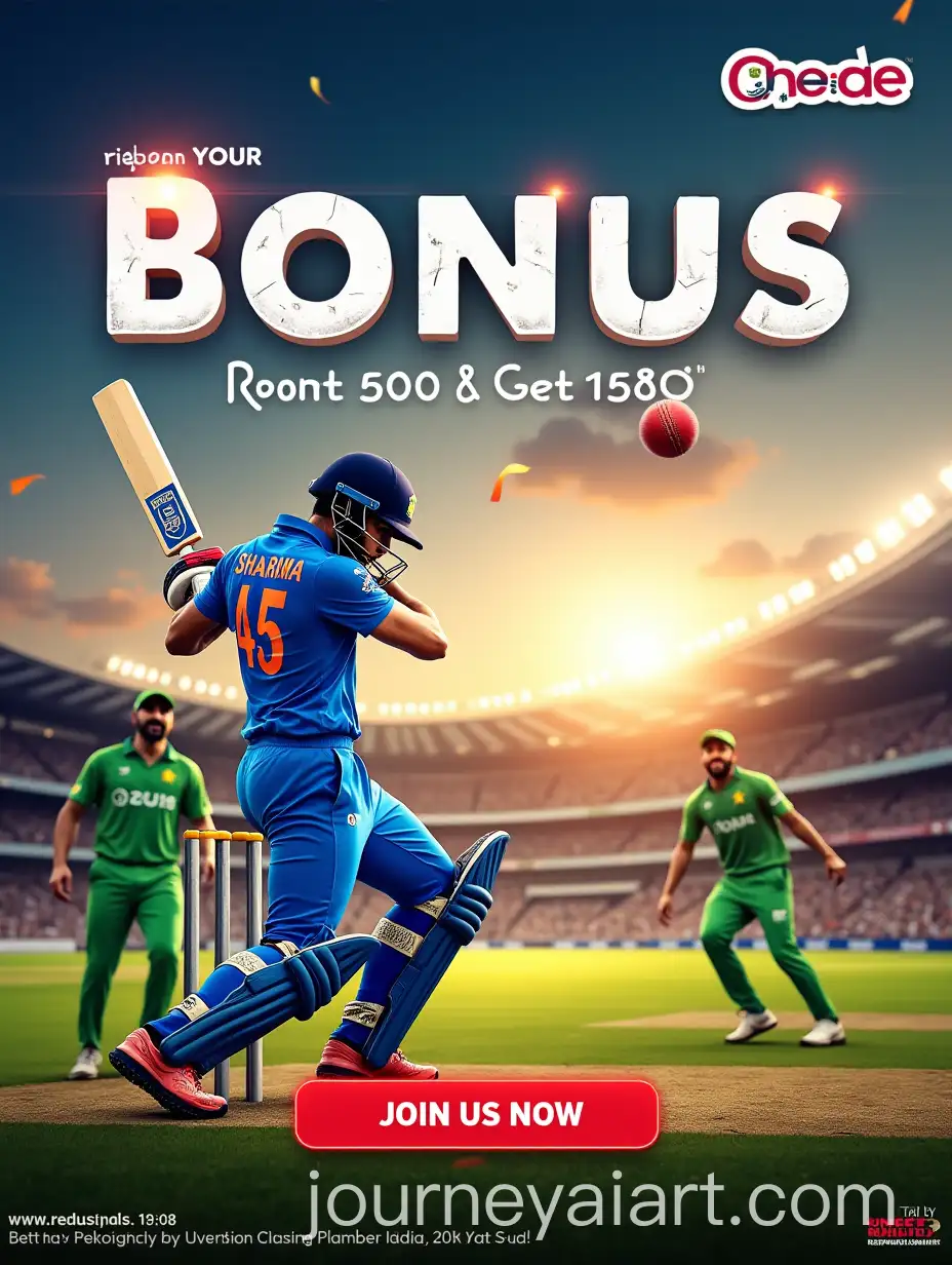 India-vs-Pakistan-Cricket-Match-Promotional-Banner-with-Dynamic-Action-and-Betting-Promotion