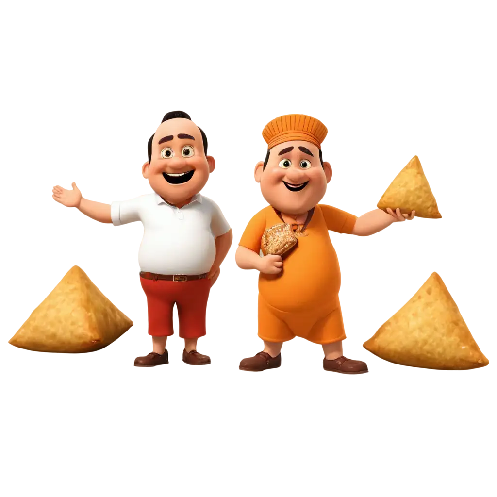 Motu-Patlu-PNG-Cartoon-Images-Samosa-Adventures-for-Cartoon-Kids