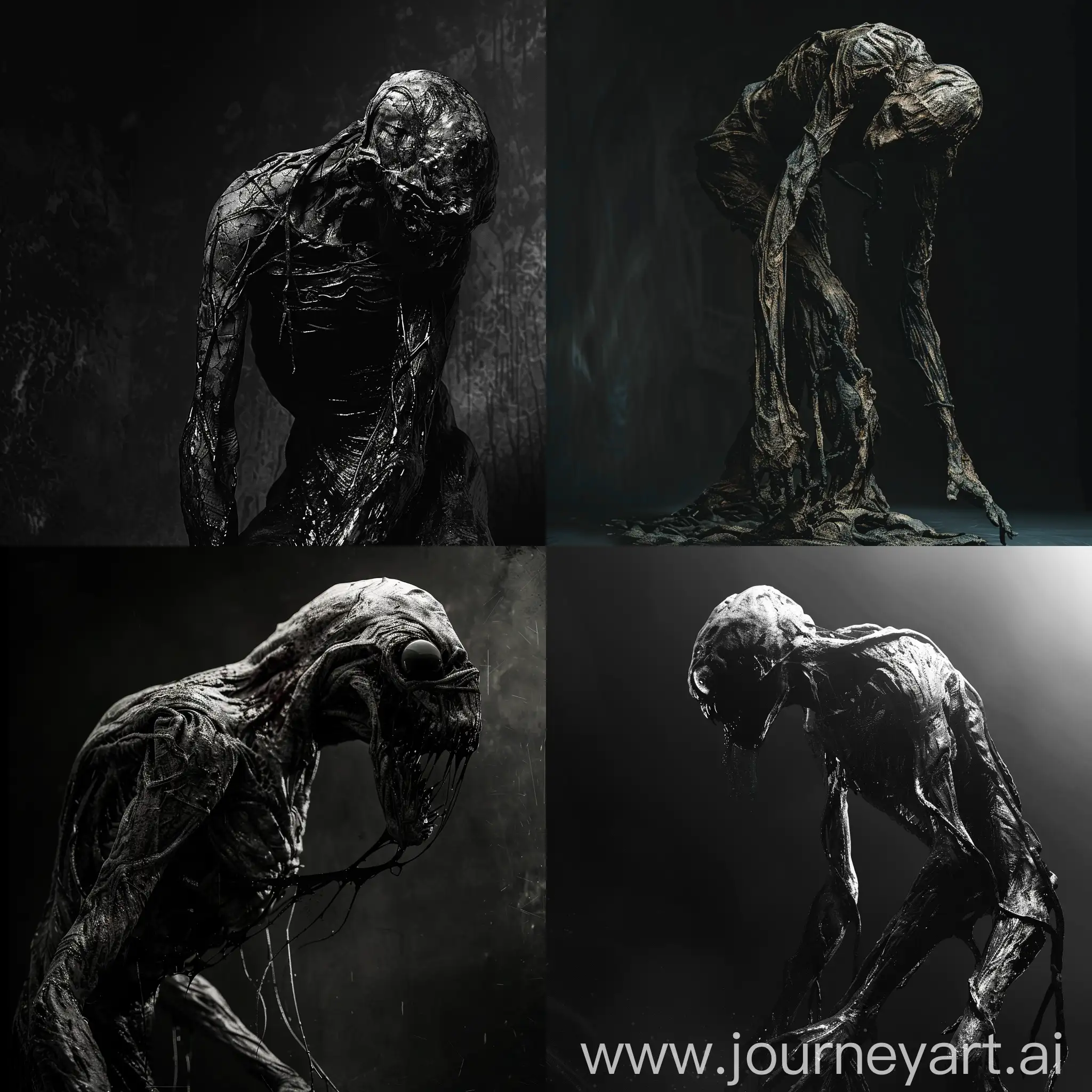 Creepy-Monster-in-Dungeon-Dark-Tone-Horror-Art