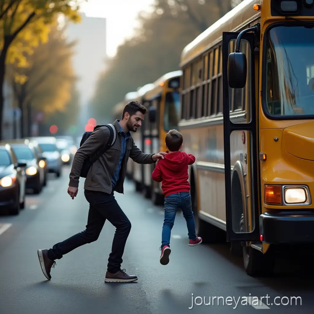 Man-saving-child-from-busHeroic-Man-Saving-Child-from-Falling-off-a-Bus