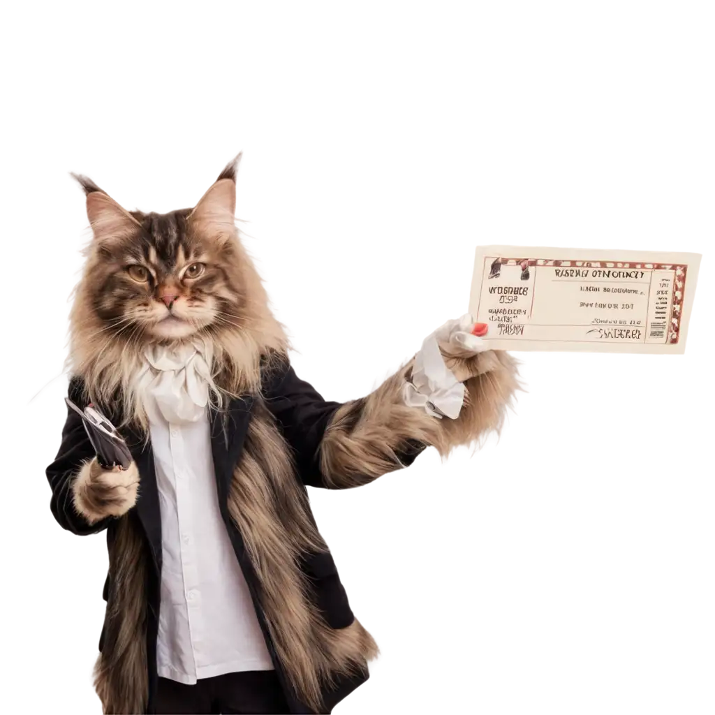 Cute-Maine-Coon-Rockstar-Cat-PNG-Image-Perfect-for-Digital-Designs-and-Creative-Projects