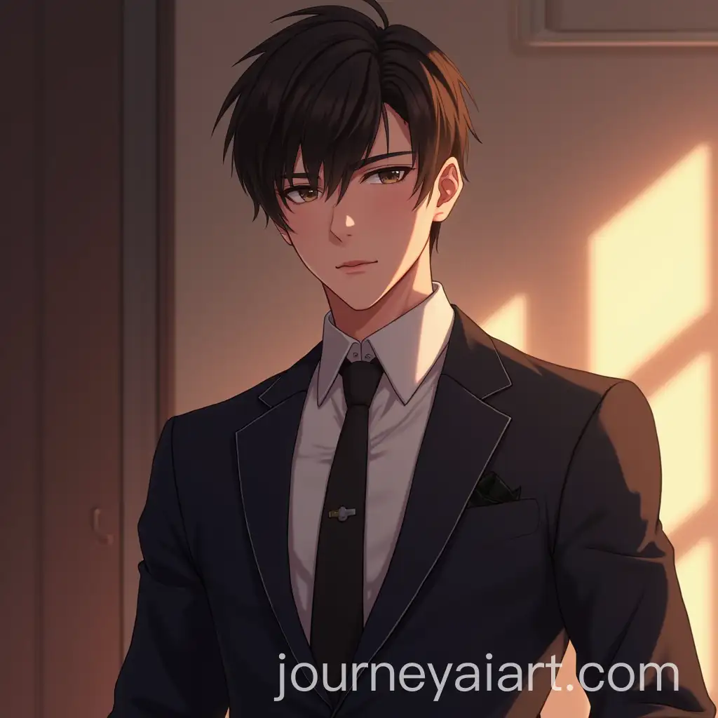 Young-Man-in-Suit-with-Soft-and-Dramatic-Lighting-Luxurious-Style