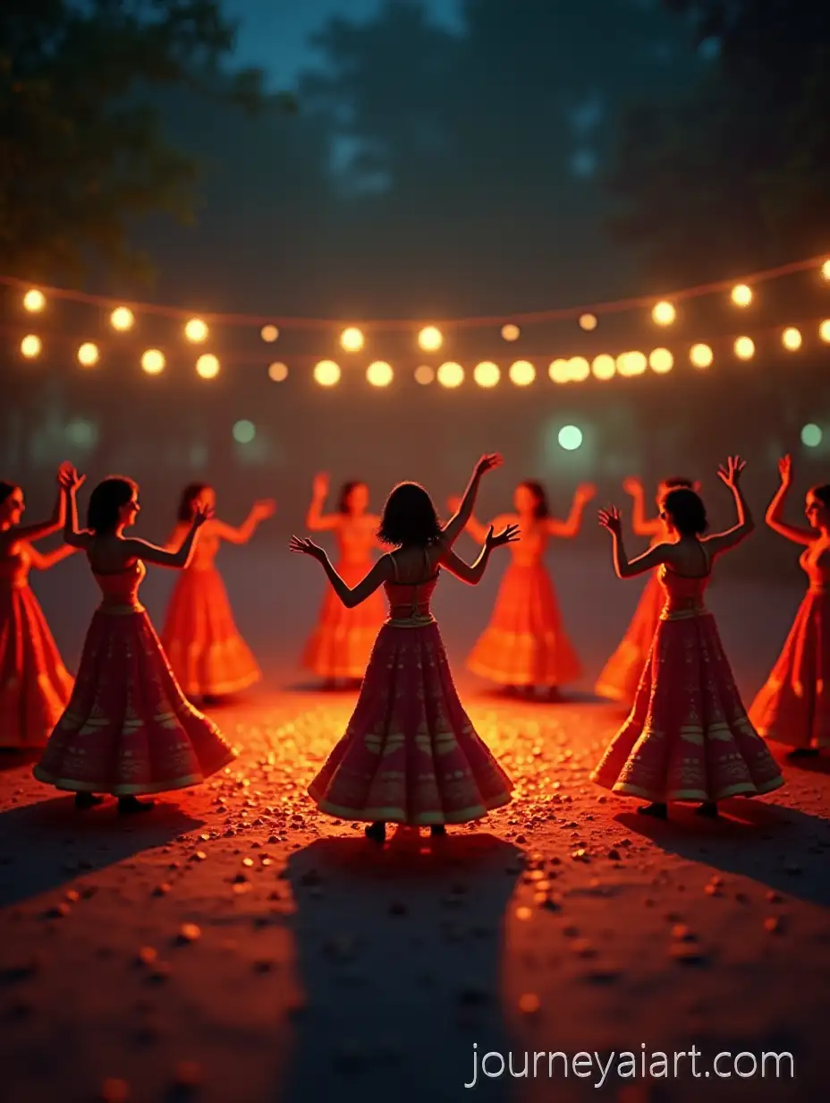 People-Dancing-Raas-Garba-andRaas-Garba-Night-Dance-Dandia-in-Circular-Formation-for-Navratri-Celebration