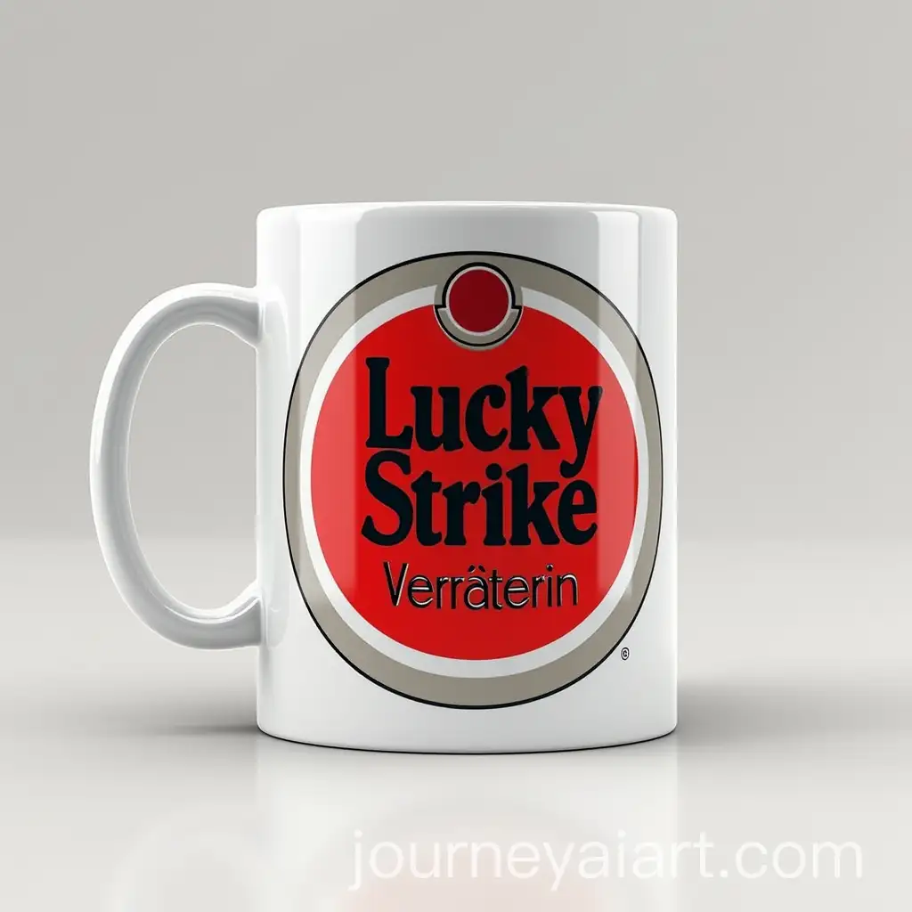 Custom-Coffee-Mug-DesignAI-Art-Prompt-Expansion-with-Lucky-StrikeInspired-Logo-and-Cartoon-Graphic