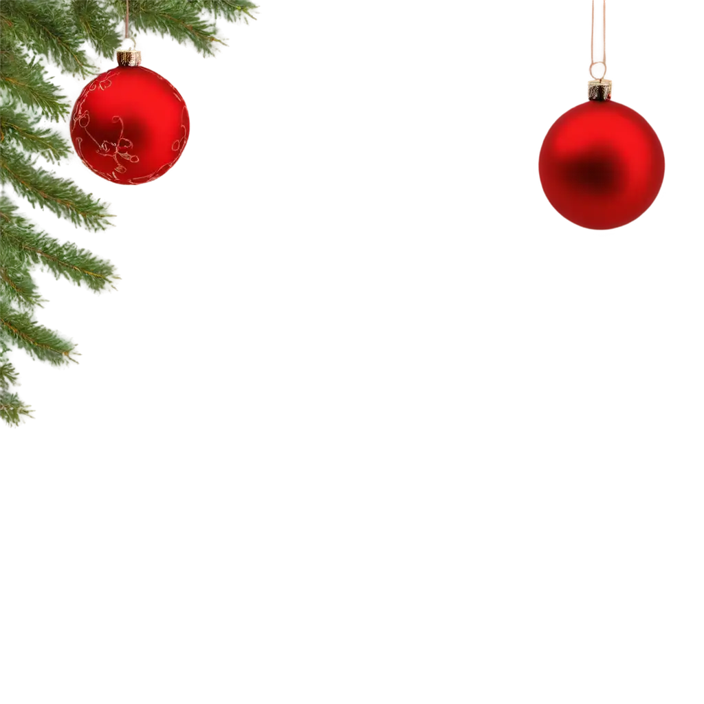 HighQuality-Red-Christmas-Ball-PNG-for-Holiday-Designs-and-Decorations