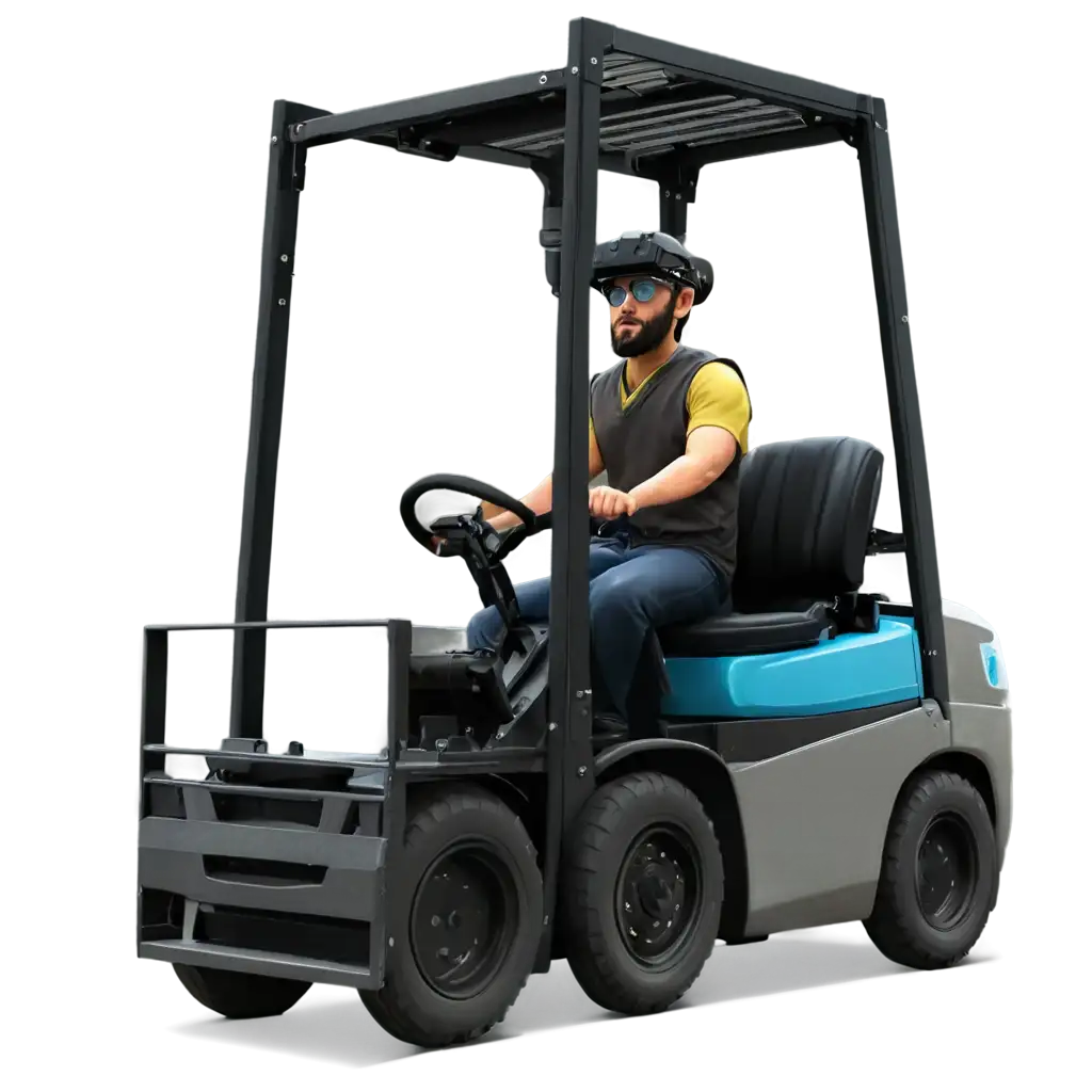 Man-Driving-a-Forklift-in-VR-PNG-Realistic-Virtual-Reality-Experience-in-HighQuality-PNG-Format