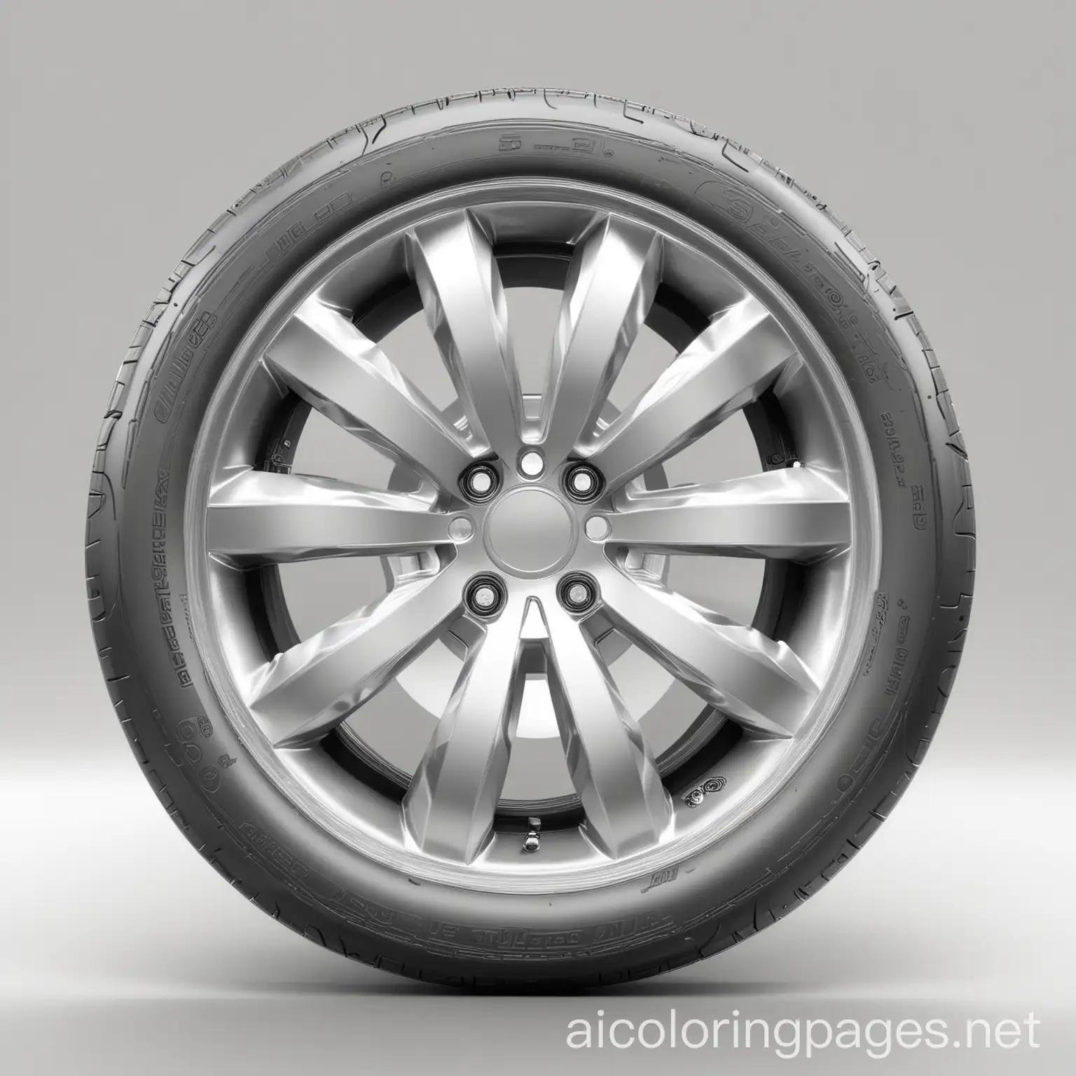 High-Detail-Silver-Alloy-Wheel-Design-Concept-Coloring-Page