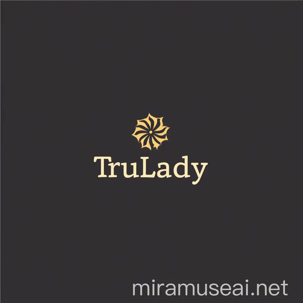 TruLady Company Brand Logo Design