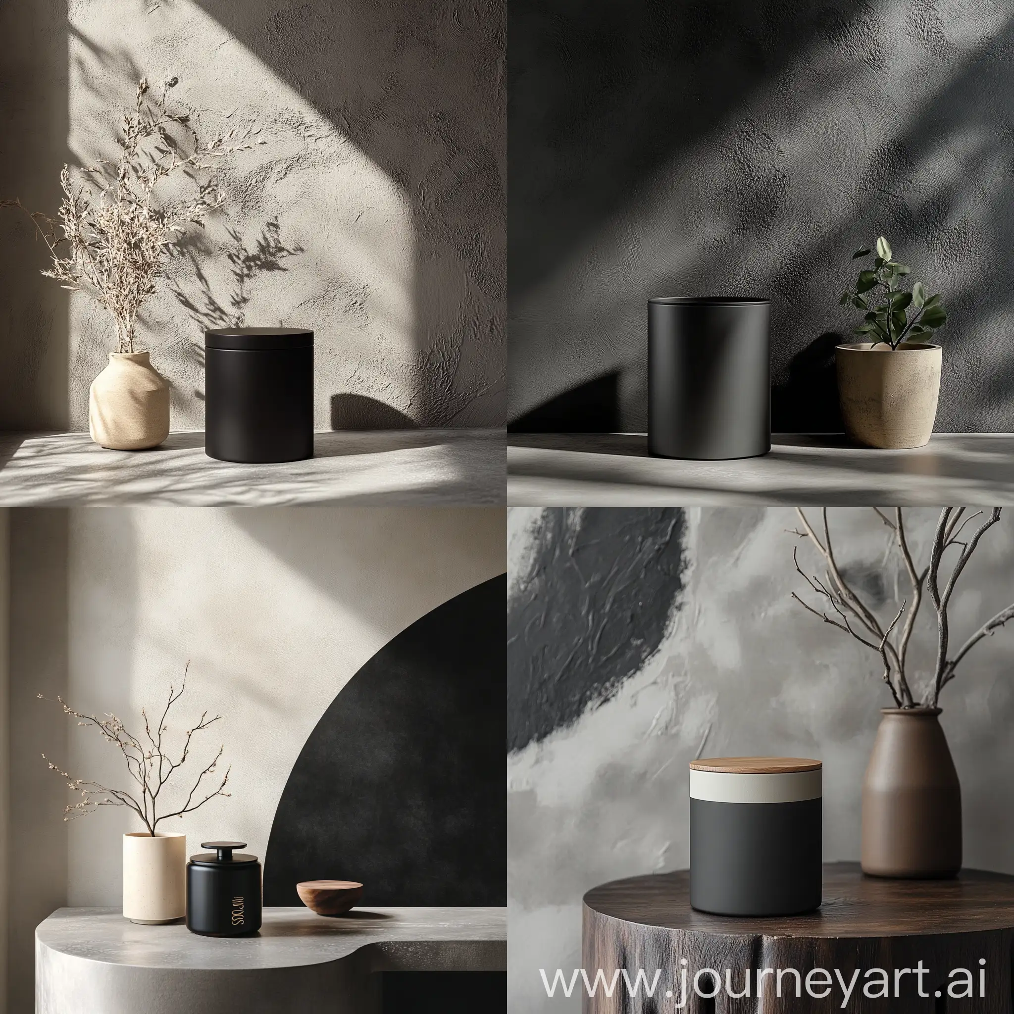 Premium-Decorative-Plaster-in-Can-Matte-Surface-Dark-Solar-Design