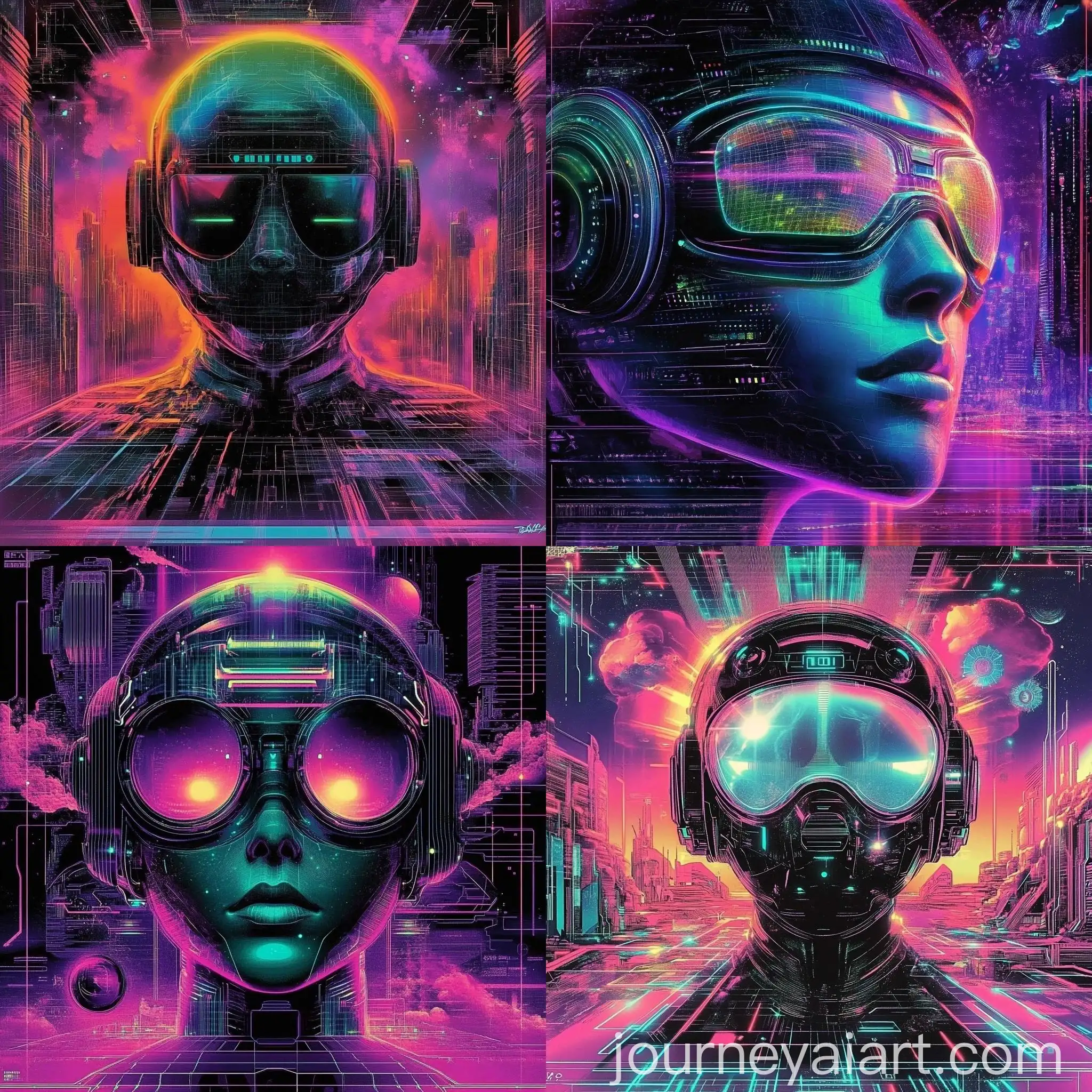 Futuristic-Rave-Wear-Print-Vibrant-Digital-Artwork-for-Fashion-Design
