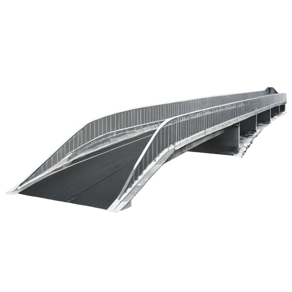 Stainless-Steel-Road-Over-Bridge-PNG-A-HighQuality-Image-for-Diverse-Applications