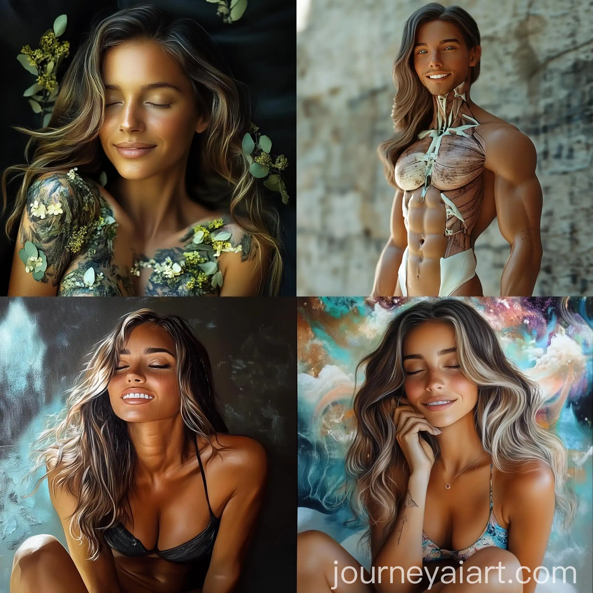 Ethereal-Dream-Body-Floating-in-Cosmic-Space