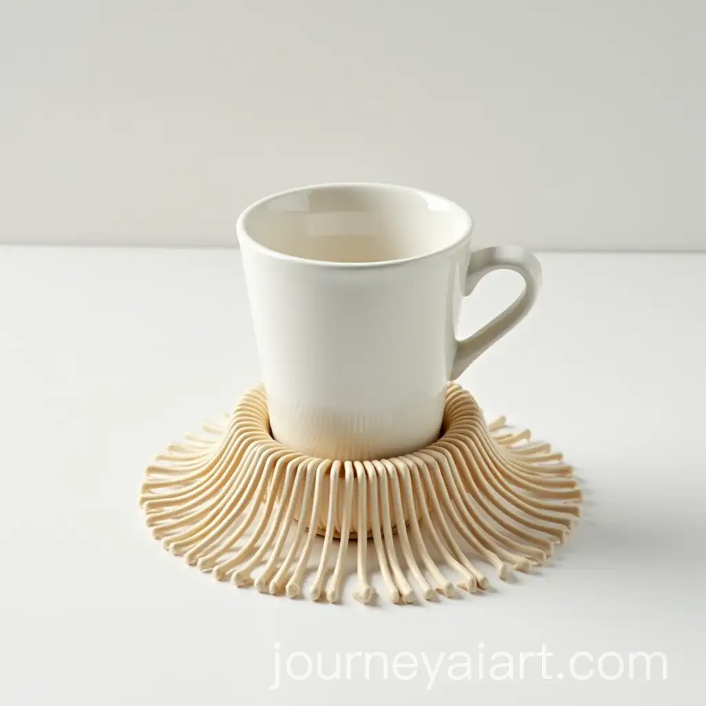 Radiating-Sunburst-Cup-Holder-Design