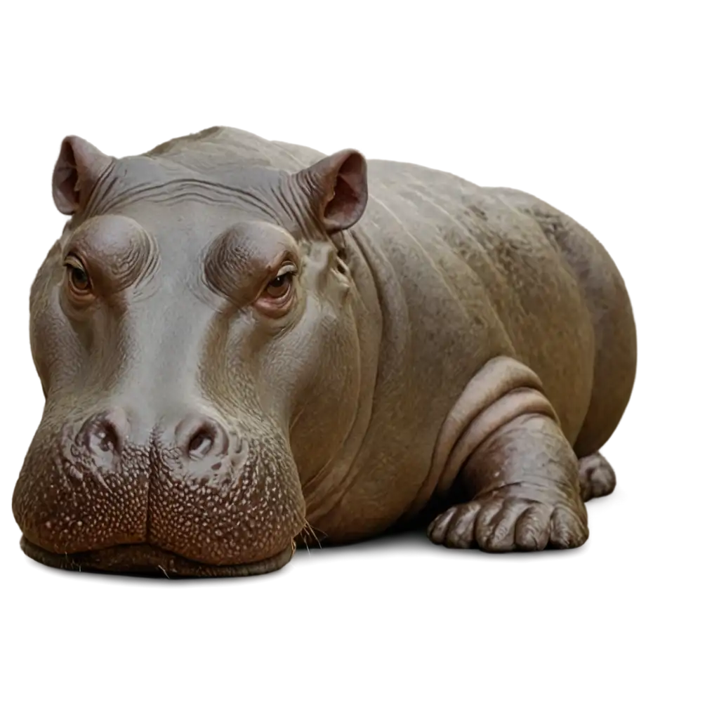 HighQuality-Hippopotamus-PNG-Image-for-Versatile-Design-Applications