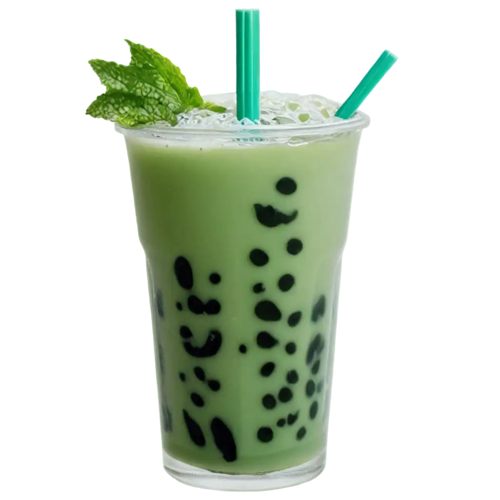 Exquisite-Menta-Boba-Tea-PNG-Image-Refreshingly-Captivating-Artwork