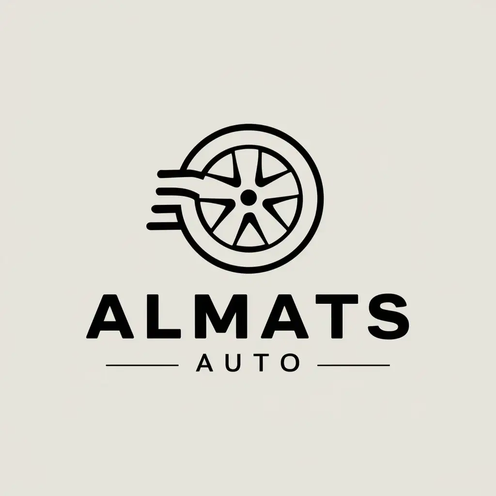 LOGO-Design-for-Almats-Auto-Spare-Parts-Symbol-in-Automotive-Industry