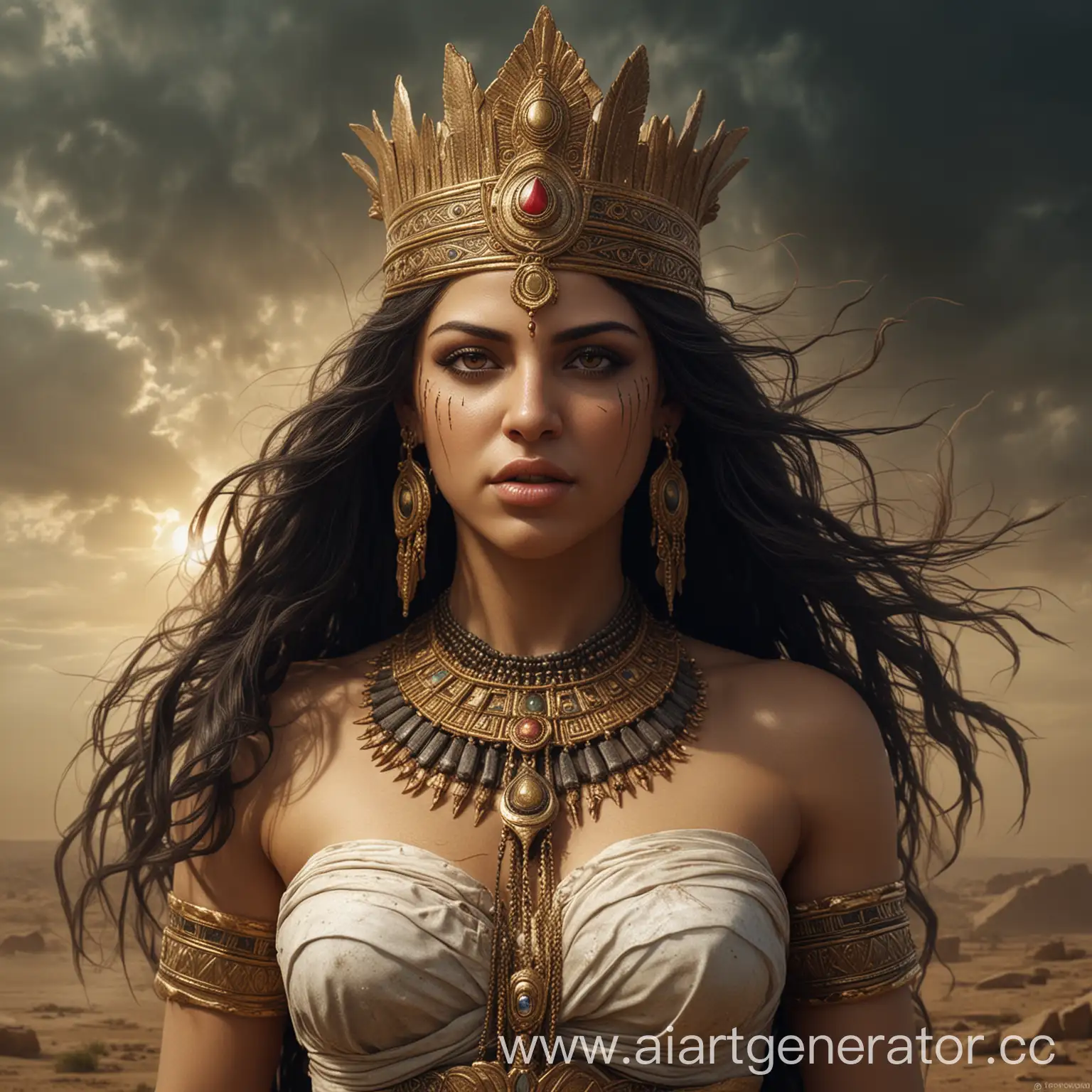 Goddess-InannaIshtar-of-Mesopotamian-Mythology-Power-Love-and-War