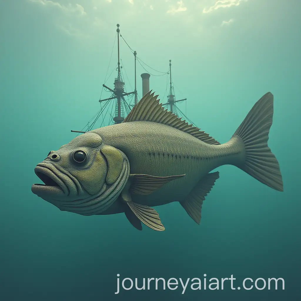 Big-Fish-Swallows-Small-Toy-Steamboat-in-an-Underwater-Scene