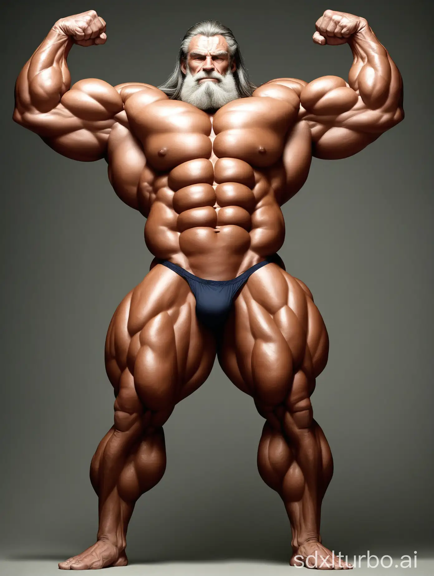 Imposing-Giant-Elderly-Man-Displaying-Incredible-Physique