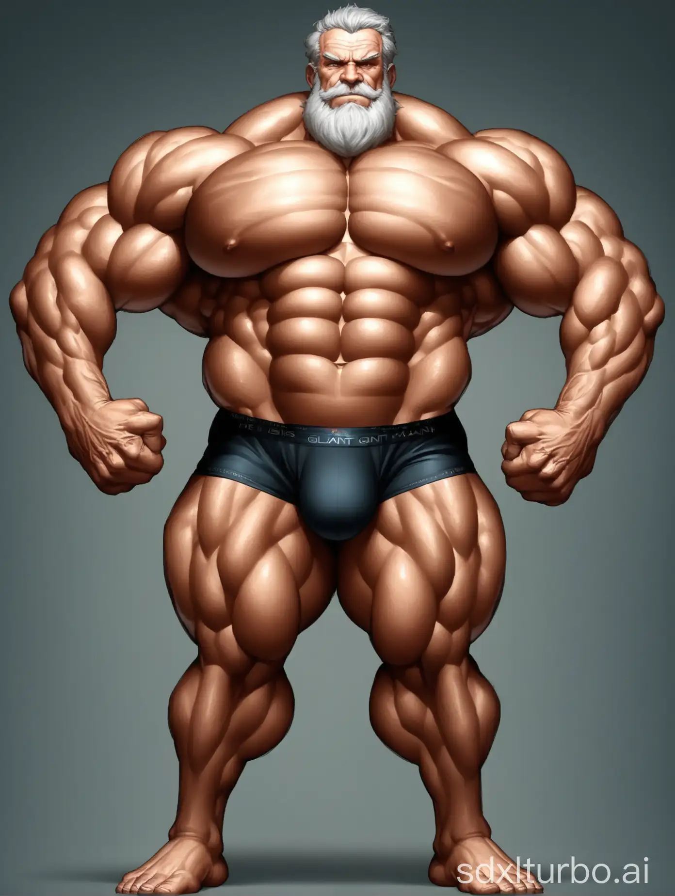 Muscular-Old-Man-Showing-Off-Giant-Biceps-in-Underwear