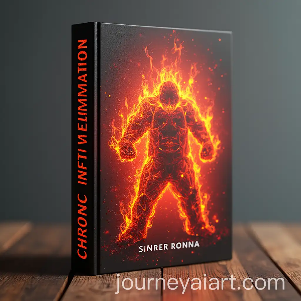 Cover-Image-for-Book-on-Chronic-Inflammation-with-Medical-and-Scientific-Themes