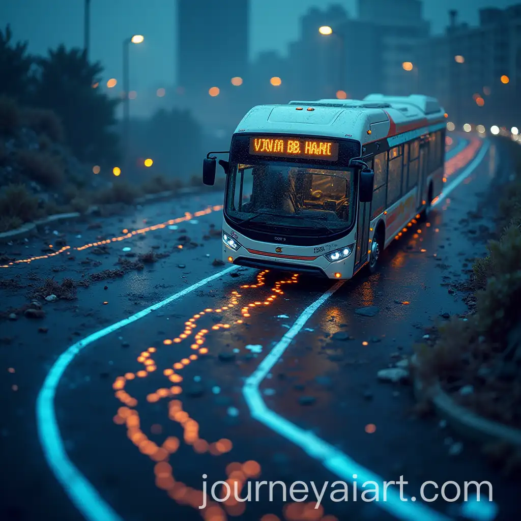 Digital-Bus-Route-with-Modern-Technology-Interface