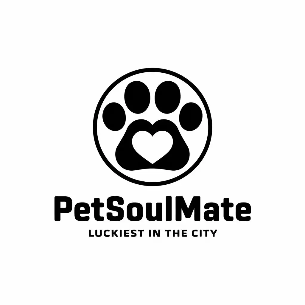 LOGO-Design-for-PetSoulMate-Minimalistic-Design-with-Symbolism-in-Animals-Pets-Industry