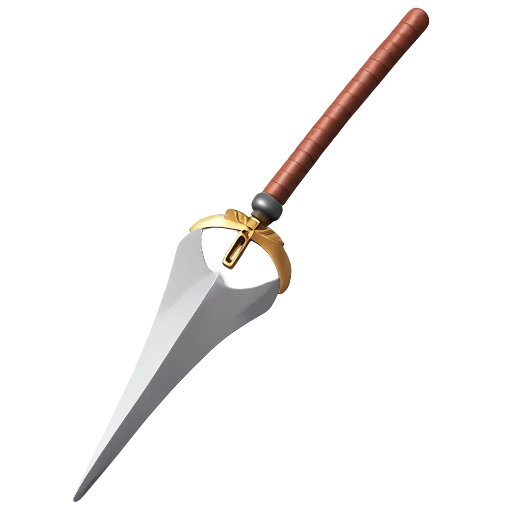 3D-Model-of-a-Digital-Spear-HighQuality-PNG-for-Versatile-Use