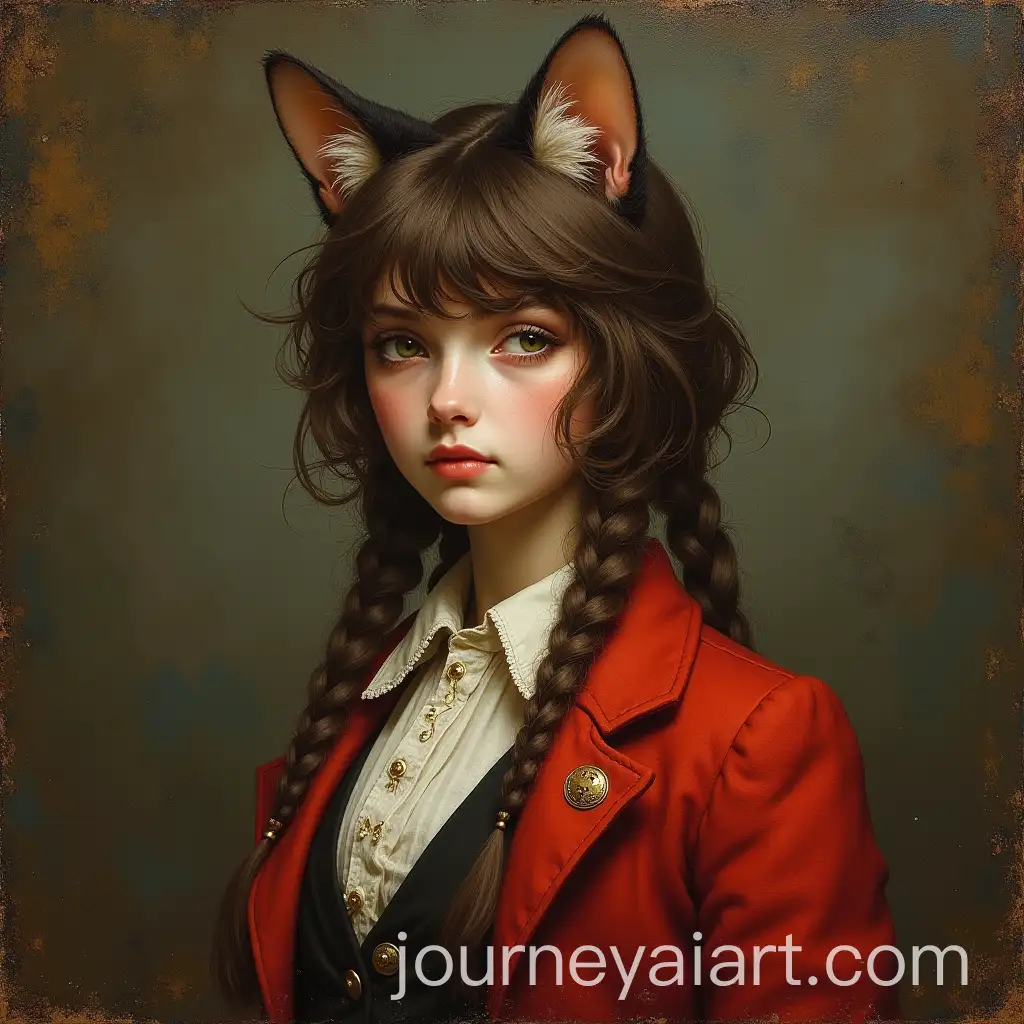 Portrait-of-a-DND-Catfolk-Character-in-Painterly-Style