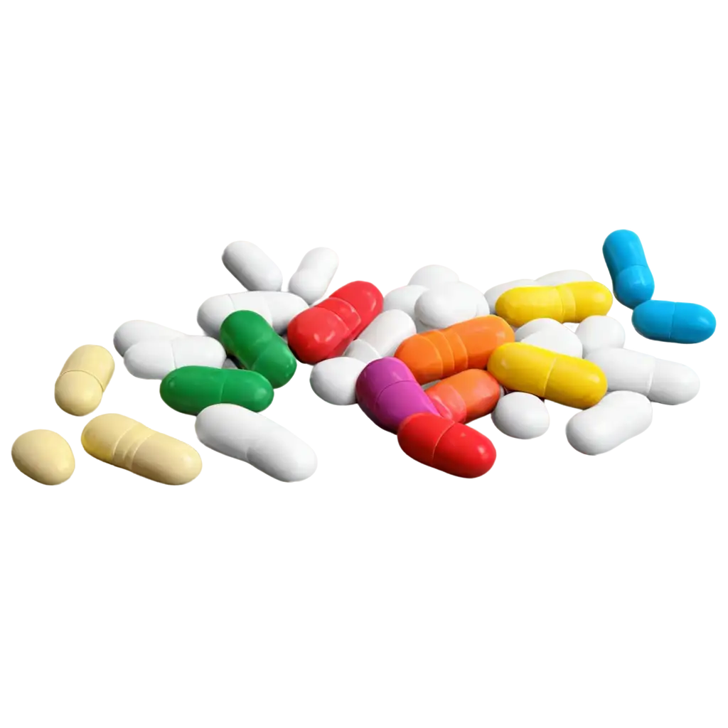 Pills-Coming-Out-of-Jar-PNG-HighQuality-Image-for-Clear-and-Precise-Visuals