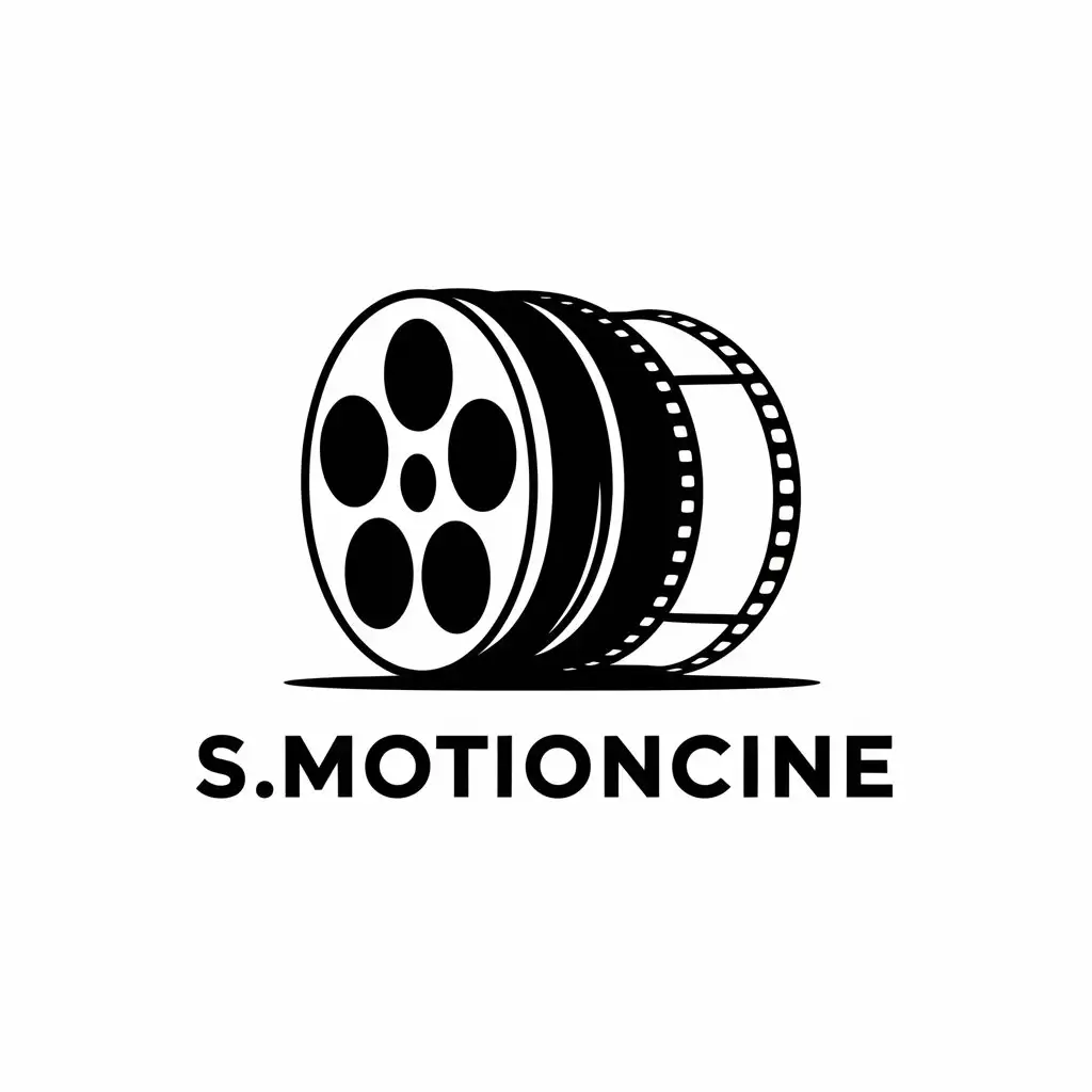 LOGO Design for SMotionCine Dynamic Vector Art for Movie Studio with Clear Background