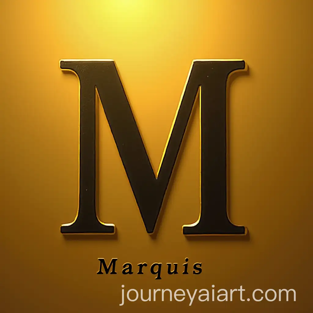Gold-Logo-Design-with-the-Word-Marquis-on-a-Luxury-Background