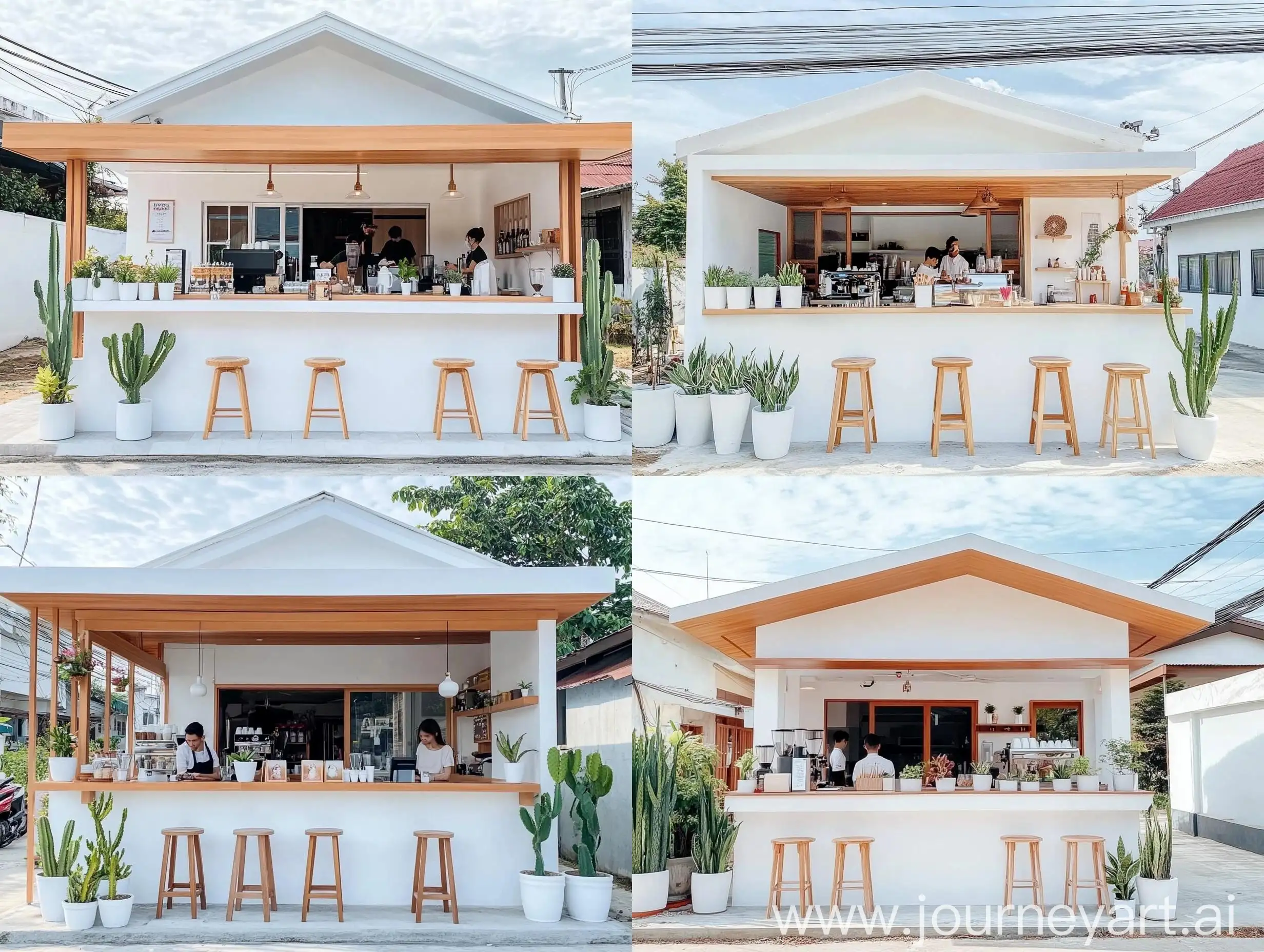 Minimalist-Modern-Coffee-Shop-in-Front-of-White-House