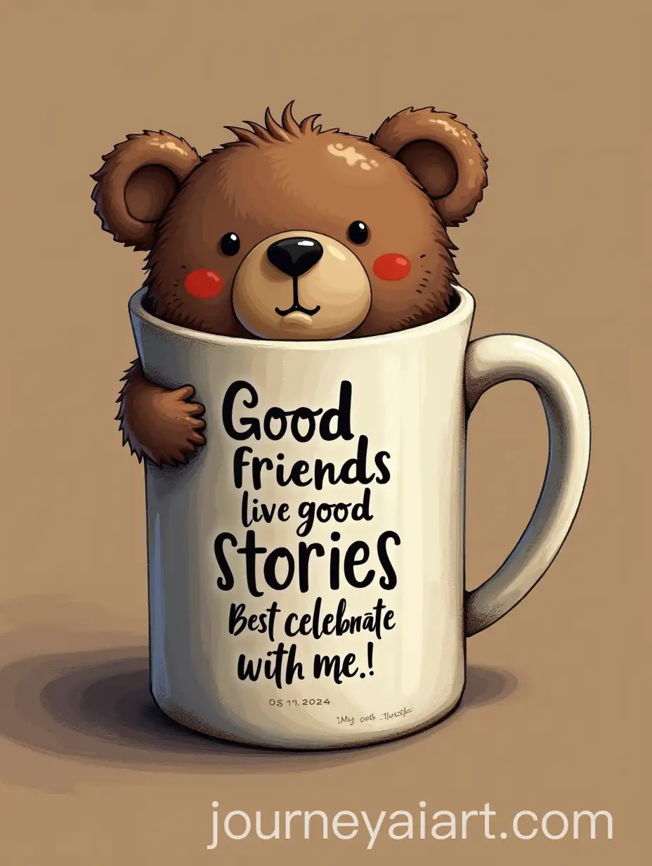 Personalized-Bear-Mug-Design-for-Celebrating-Milestones-with-Friends
