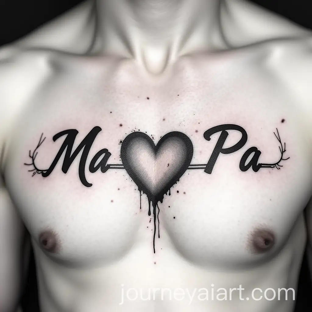 Tattoo-Design-Featuring-Ma-and-Pa-with-Heart-Connection