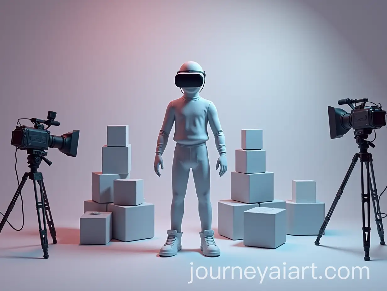 Virtual-Mesh-Man-in-a-HighTech-3D-World