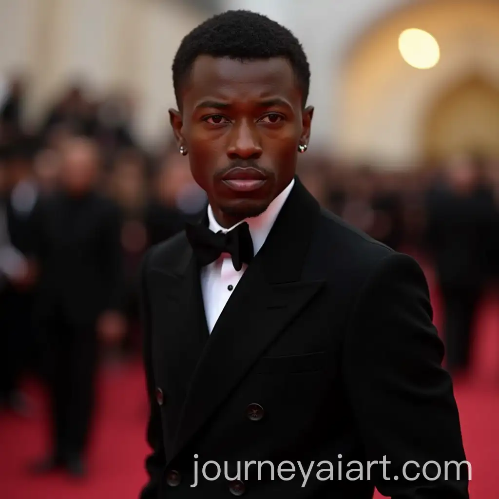 Man-on-Red-Carpet-in-Black-DoubleBreasted-Suit