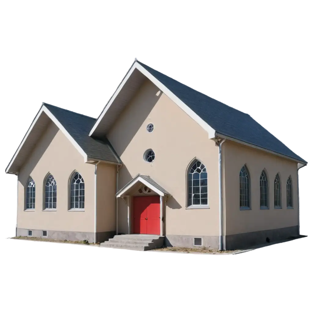 HighQuality-Church-Building-PNG-Image-for-Diverse-Applications